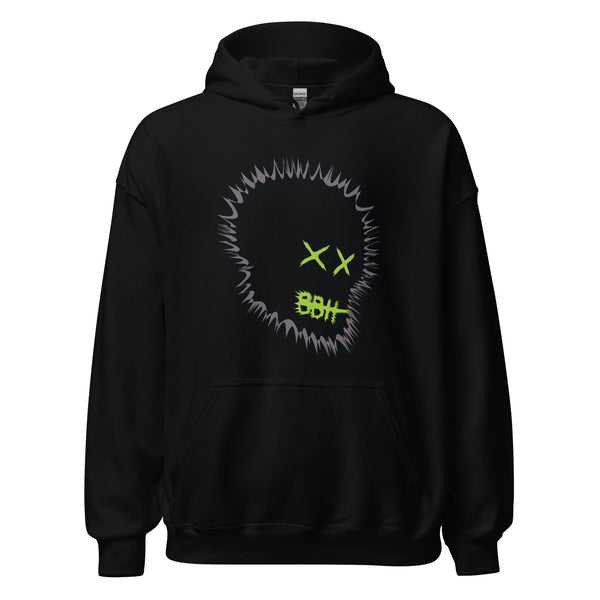Big Bald Head 'Dark Vibes' Unisex Hoodie (8876959727932)