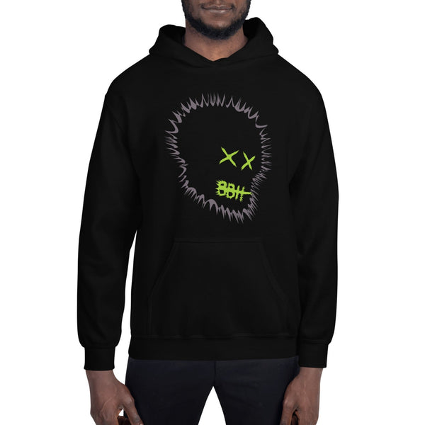 Big Bald Head 'Dark Vibes' Unisex Hoodie (8876959727932)