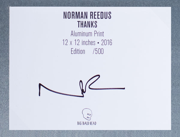 'THANKS' (Limited Edition Metal Print) (4288988291)