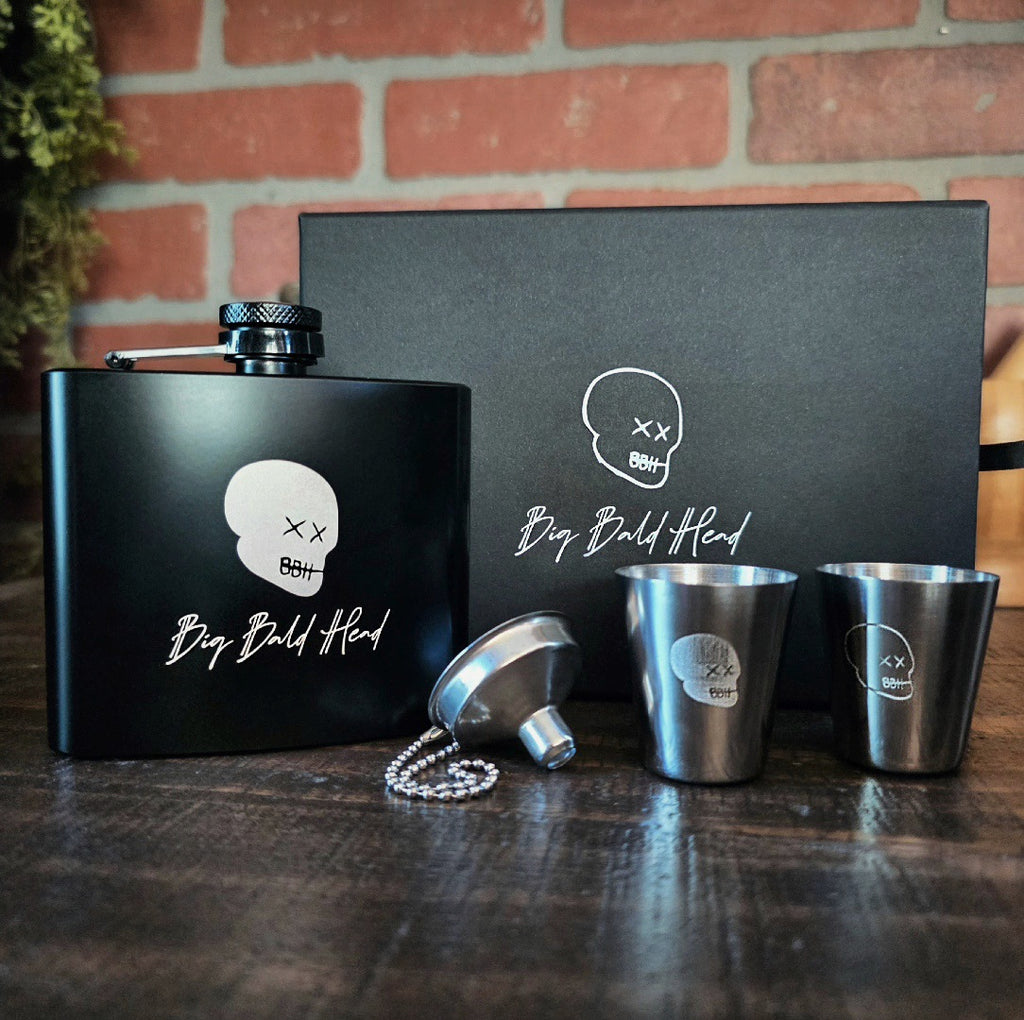 Big Bald Head Limited Edition Flask Set (10177161920828)
