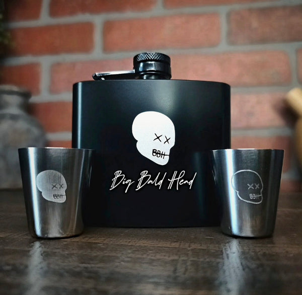 Big Bald Head Limited Edition Flask Set (10177161920828)