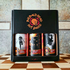Big Bald Head Hot Sauce (Collector's Boxset) – Big Bald Gallery