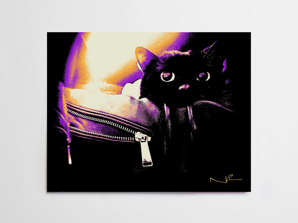 JFK TO LA (Indigo Sunrise Signed Screen Print)