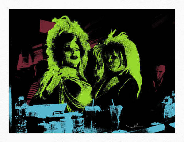 LUNACHICKS (Limited Edition Signed Screen Print)