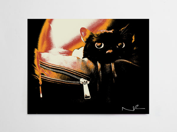 JFK TO LA (Amber Signed Screen Print)