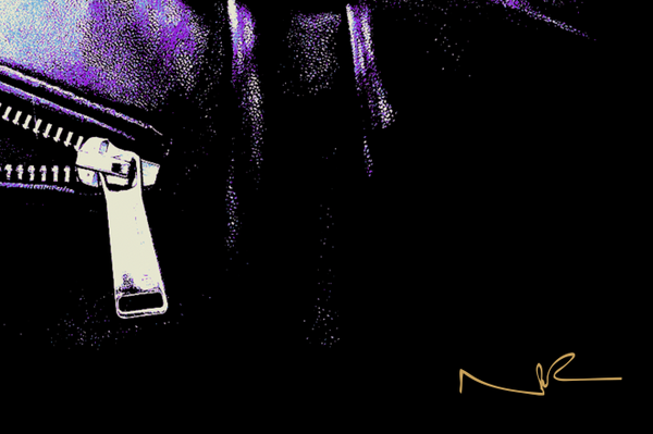 JFK TO LA (Midnight Violet Signed Screen Print)