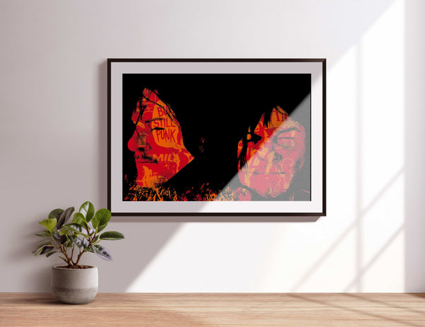 TWO-FACED (Limited Edition Signed Screen Print)