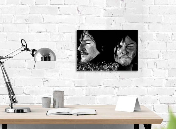 'TWO FACE'  (Limited Edition Signed Metal Print) (10017363231036)